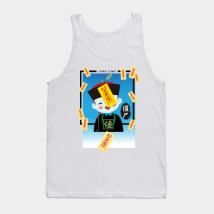 Halloween Chinese Zombie Tank Top